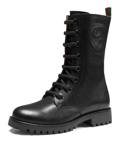 gucci otk boots|Gucci Combat Boots & Moto Boots For Women .